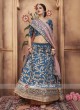 Embroidered Lehenga Choli with Net Dupatta